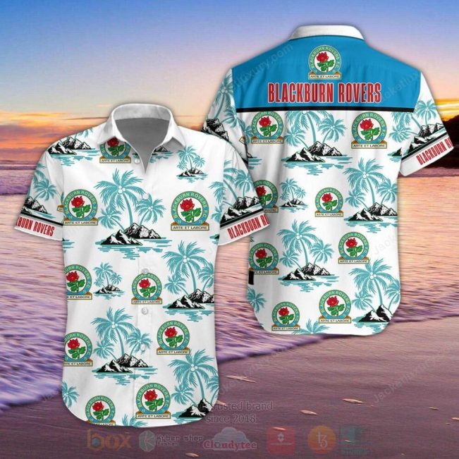 Blackburn Rovers Hawaiian Shirt, Short - Hot Sale 2025