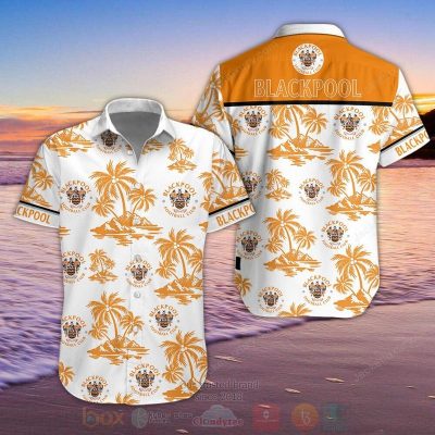 Blackpool F.C Hawaiian Shirt, Short - Hot Sale 2025