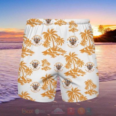 Blackpool F.C Hawaiian Shirt, Short - Hot Sale 2025