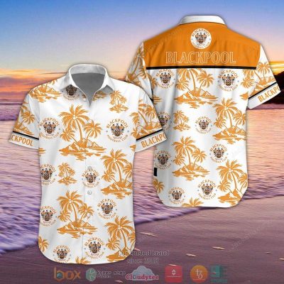Blackpool F.C Hawaiian Shirt, Short - Hot Sale 2025