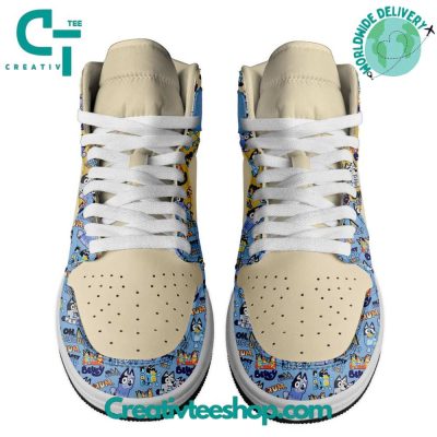 Bluey Air Jordan 1 Sneaker - soulcals.com