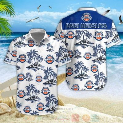 Bnei Herzliya Basket Hawaiian Shirt, Short - Hot Sale 2025