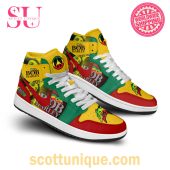 Bob Marley Hippie Rainbow Air Jordan 1 High Top Shoes2.jpg - demo10