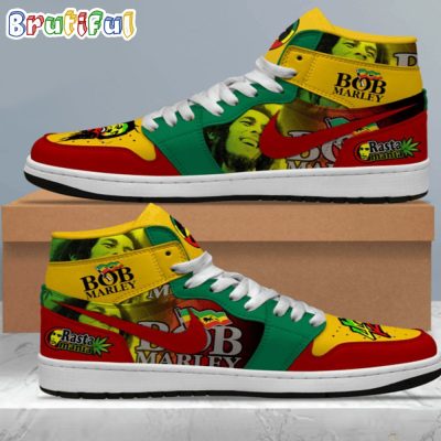 Bob Marley Rastamania Air Jordan 1 Shoes