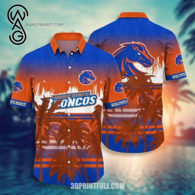 Boise State Broncos Team Combo Hawaiian Shirt And Shorts - Hot Sale 2025