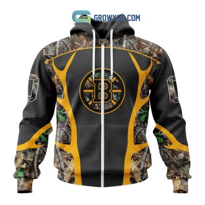 Boston Bruins NHL Special Camo Hunting Personalized Hoodie T Shirt