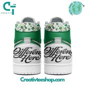 Boston Celtics Diffirent Here Air Jordan 1 Sneaker - demo10