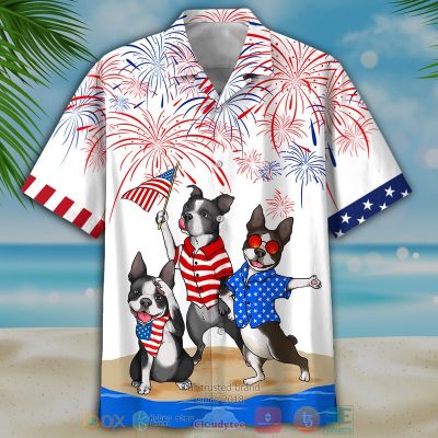 Boston Terriers Independence Day Is Coming Hawaiian Shirt, Shorts - Hot Sale 2025