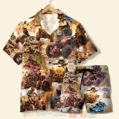 Boy Racing Car Hawaiian Shirt Short.jpg - demo10