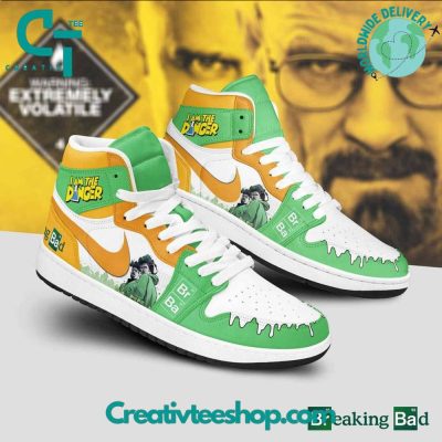Breaking Bad Walter White "I'm Danger" Air Jordan 1 Sneaker - soulcals.com