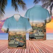 British Army Alvis Stormer Hvm Combat Vehicle Hawaiian Shirt Short.jpg - demo10