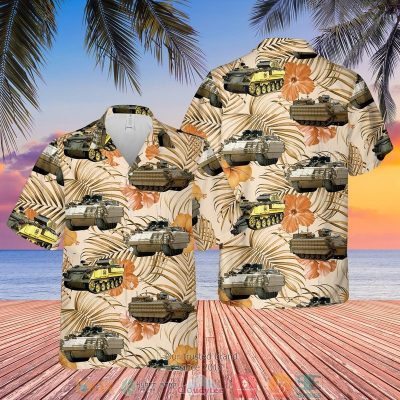 British Army Bulldog Fv430 Combat Vehicle Hawaiian Shirt, Shorts - Hot Sale 2025