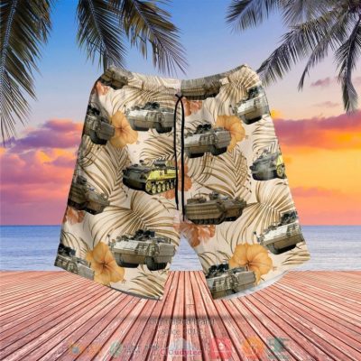 British Army Bulldog Fv430 Combat Vehicle Hawaiian Shirt, Shorts - Hot Sale 2025