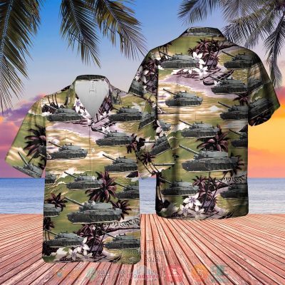 British Army Challenger 2 Hawaiian Shirt, Shorts - Hot Sale 2025