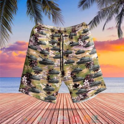 British Army Challenger 2 Hawaiian Shirt, Shorts - Hot Sale 2025