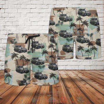 British Army Fv102 Striker Hawaiian Shirt, Short - Hot Sale 2025