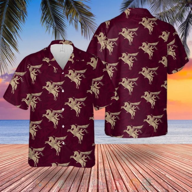British Army Paras Airborne Forces Pegasus Hawaiian Shirt, Short - Hot Sale 2025