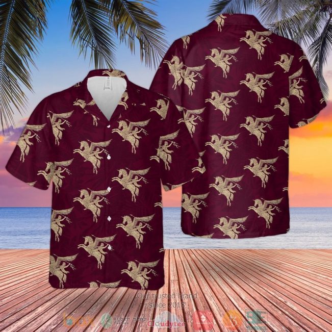 British Army Paras Airborne Forces Pegasus Hawaiian Shirt, Shorts - Hot Sale 2025