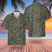 British Army Thales Watchkeeper Wk450 Unmanned Aerial Vehicle Hawaiian Shirt Short.jpg - demo10