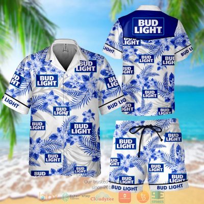 Bud Light Hawaiian Shirt, Shorts - Hot Sale 2025
