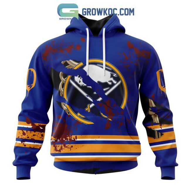 Buffalo Sabres NHL Special Design Jersey With Your Ribs For Halloween Hoodie T Shirt