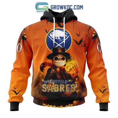 Buffalo Sabres NHL Special Jack Skellington Halloween Concepts Hoodie T Shirt