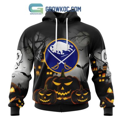 Buffalo Sabres NHL Special Pumpkin Halloween Night Hoodie T Shirt