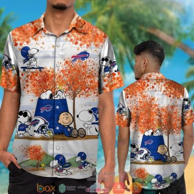 Buffalo Bills Snoopy Autumn Hawaiian Shirt, Short - Hot Sale 2025