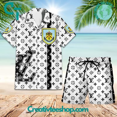 EPL Burnley Louis Vuitton Hawaiian Shirt, Shorts - Teesmith