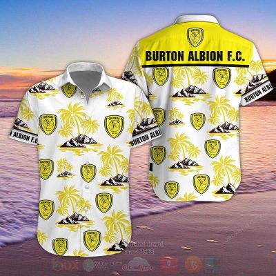 Burton Albion Hawaiian Shirt, Short - Hot Sale 2025