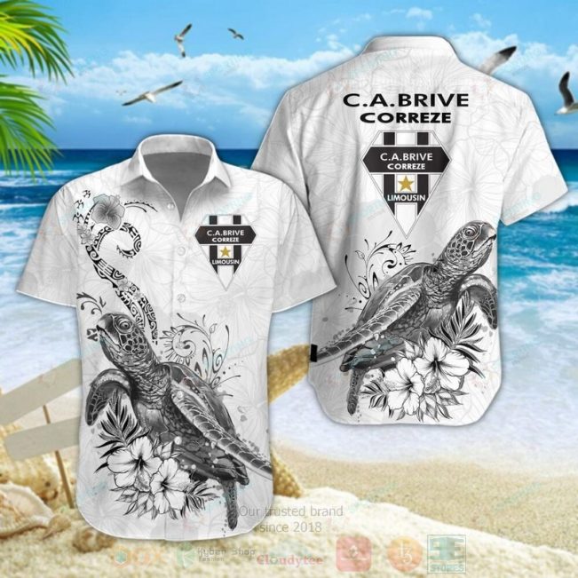 Ca Brive Turtle Hawaiian Shirt, Short - Hot Sale 2025