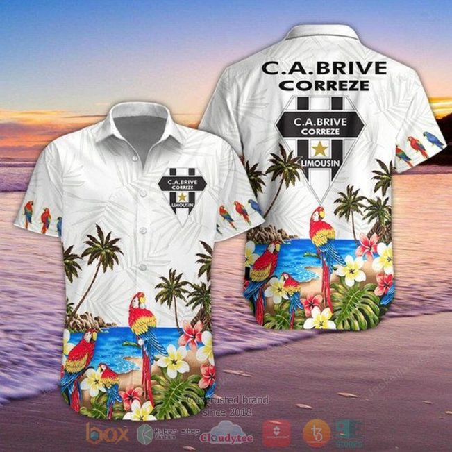 Ca Brive Parrot Hawaiian Shirt, Shorts - Hot Sale 2025