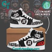 CFL Ottawa Redblacks Personalized Air Jordan 1 Sneaker - soulcals.com