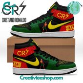 Cr7 Cristiano Ronaldo Siuu Air Jordan 1 Sneaker - demo10
