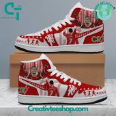 CR7 Ronaldo Manchester United Air Jordan 1 Sneaker - soulcals.com