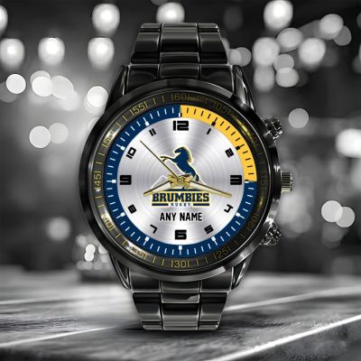 Super Rugby ACT Brumbies Special Stainless Steel Watch Design ST2402