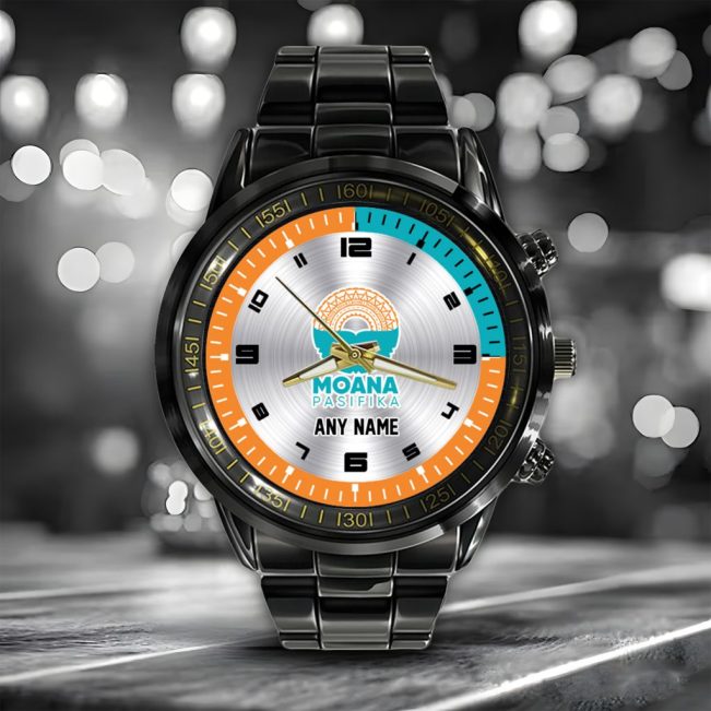 Super Rugby Moana Pasifika Special Stainless Steel Watch Design ST2402