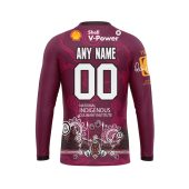 Custom Nxtqldmaroonsindigenous220511 000 Long Sleeve Back.jpg - demo10