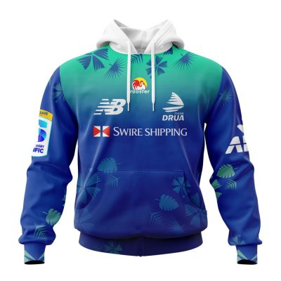 Super Rugby Fijian Drua Personalized 2024 Home Kits