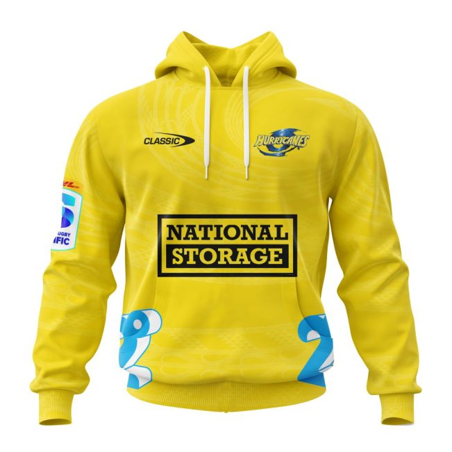Super Rugby Wellington Huricanes Personalized 2024 Home Kits