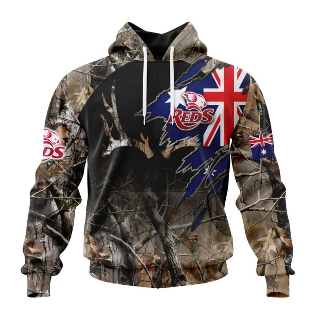 Super Rugby Queensland Reds Special Special Camo Realtree Hunting ST2301