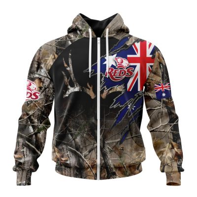 Super Rugby Queensland Reds Special Special Camo Realtree Hunting ST2301