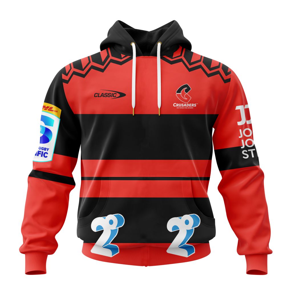 Super Rugby BNZ Crusaders Personalized 2024 Heritage Kits