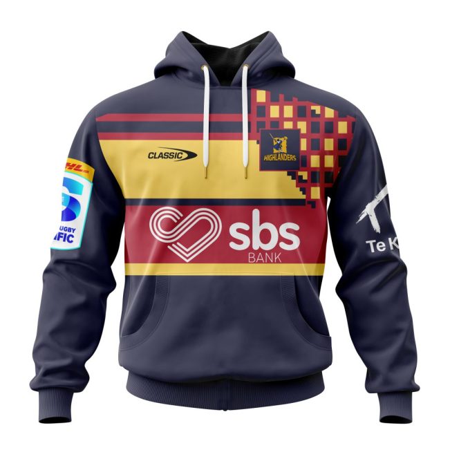 Super Rugby Speights Highlanders Personalized 2024 Heritage Kits