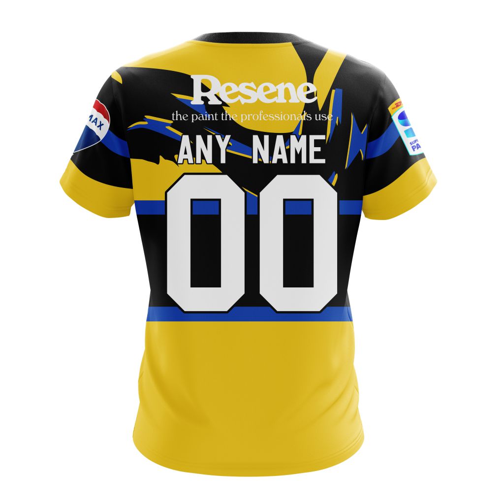 Super Rugby Wellington Hurricanes Personalized 2024 Heritage Kits