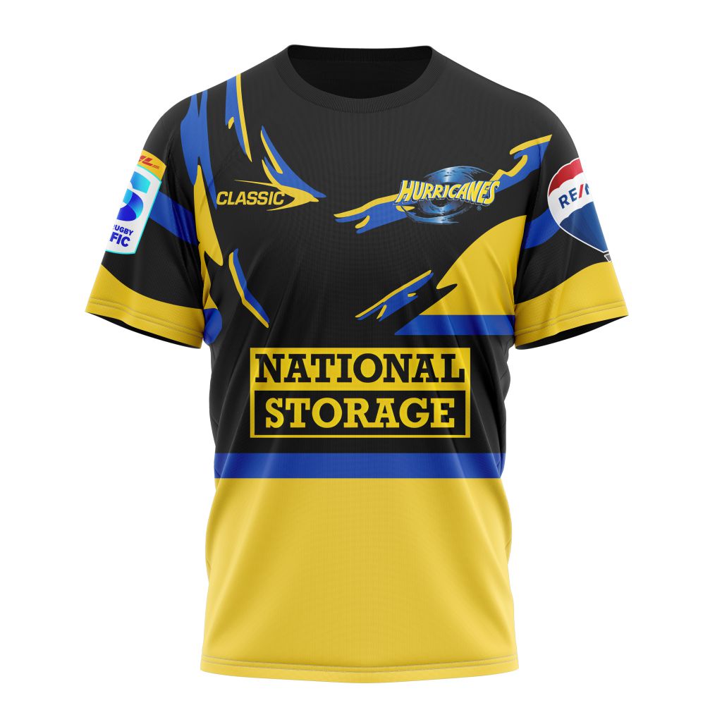 Super Rugby Wellington Hurricanes Personalized 2024 Heritage Kits