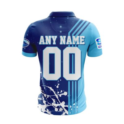 Super Rugby Auckland Blues Special Design Polo ST2401