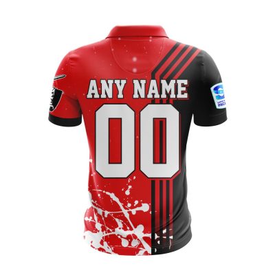 Super Rugby BNZ Crusaders Special Design Polo ST2401