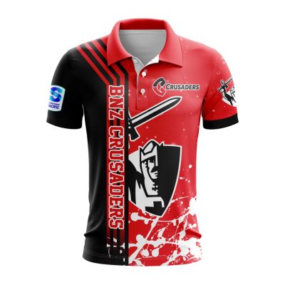 Super Rugby BNZ Crusaders Special Design Polo ST2401