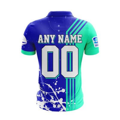Super Rugby Fijian Drua Special Design Polo ST2401